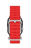 Aqua di Polo 1987 Kırmızı Silikon Unisex Dijital Led Kol Saati APWR033310