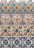 İstanbul Hobi Mozaik Desenli Pirinç Dekopaj pt3423