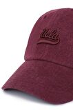 FORTUNO Bordo Baseball Cap Nakışlı  Unisex Şapka
