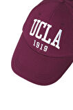 BALLARD Bordo Baseball Cap Nakışlı - Unisex Şapka