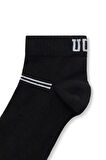 BRENNUS 3'LÜ Siyah Uzun jakarlı Standard Fit Unisex Çorap