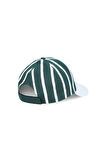 CHET Yeşil Baseball Cap Çizgili Nakışlı - Unisex Şapka
