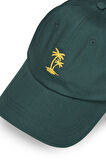 ANISTON Yeşil Baseball Cap Nakışlı - Unisex Şapka