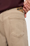 TARO Bej  Non Denim Stragiht Fit Erkek Pantolon