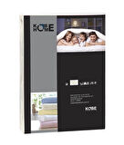 KOBEHOME ÖRME PENYE LASTİKLİ ÇARŞAF, ÇİFT KİŞİLİK , %100 PENYE LUX PAMUK SERİSİ, 130 GR/M²