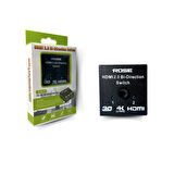 2 Port Çift Yönlü HDMI Switch Splitter Ekran Monitör Çoklayıcı Çoğaltıcı