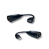 USB Rj 45 50 Metre Uzatma Kablosu Extender