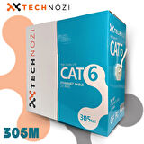 305mt Metre Cat6 23awg Kablo Ethernet I?nternet Network Ağ Ip Kamera Kablo