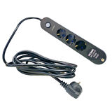 Rose GR-300 3'lü 5Metre Kablolu Akım Korumalı Grup Priz