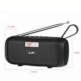 Rose SP-403 El Fenerli Taşınabilir Solar Şarjlı Bluetooth FM Radyo Hoparlör