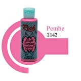 Rich Multi Surface Akrilik Boya 120ml 2142 Pembe
