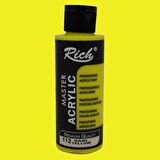 Rich Master Akrilik Boya 120ml 112 Sarı