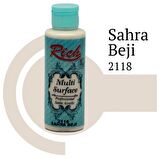 Rich Multi Surface Akrilik Boya 120ml 2118 Sahra Beji