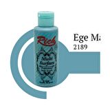 Rich Multi Surface Akrilik Boya 120ml 2189 Ege Mavi