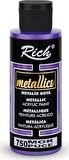 Rich Akrilik Boya Metalik 120 Cc Mor 0750