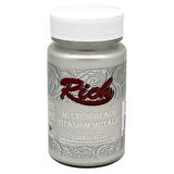 Rich Multi Surface Titanium Metalik Boya 90ml 2500 İnci