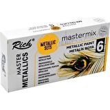 Rich Mastermix Metalik 60 CC 6 Lı Set 14295