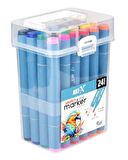 Rich Art X Sketch Marker Duo Çift Uçlu Marker Kalem 24 Renk Set 18047