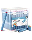 Rich Art X Sketch Marker Duo Çift Uçlu Marker Kalem 80 Renk Set 18051