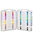 Rich Art X Acrylic Duo Marker Çift Uçlu Su Bazlı Boyama Kalemi 24 Renk Set 18054