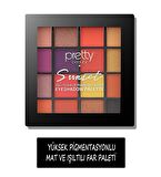 PRETTY SUNSET 16'LI FAR PALETİ GÜN BATIMI RENKLERİ