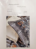 CLUP COTTON ÇİFT KİŞİLİK PAMUK SATEN NEVRESİM TAKIMI KLAUS GRİ
