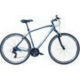 BİSAN TRX 8100 ERKEK ŞEHİR BİSİKLETİ 52CM V 28 JANT 21 VİTES MAVİ YEŞİL