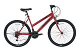 BİSAN SENTIERO BAYAN DAĞ BİSİKLETİ 44CM V 24 JANT 21 VİTES KIRMIZI BEYAZ