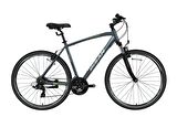 BİSAN TRX 8100 ERKEK ŞEHİR BİSİKLETİ 52CM V 28 JANT 21 VİTES SİYAH/TURUNCU/KIRMIZI