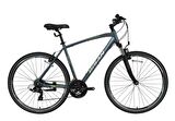 BİSAN TRX 8100 ERKEK ŞEHİR BİSİKLETİ 54CM V 28 JANT 21 VİTES GRİ/SİYAH