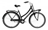 BİSAN FLUANTE C KADIN ŞEHİR BİSİKLETİ 52CM V 28 JANT 1 VİTES PARLAK SİYAH SİLVER