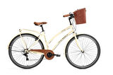 BİSAN SERENITY S KADIN ŞEHİR BİSİKLETİ 48CM V 28 JANT 7 VİTES KREM SİYAH