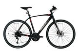 BİSAN TRX 8600 DEORE ERKEK ŞEHİR BİSİKLETİ 54CM HD 28 JANT 30 VİTES PARLAK SİYAH KIRMIZI