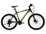 BİSAN MTX 7050 ERKEK DAĞ BİSİKLETİ 48CM MD 29 JANT 21 VİTES MAT SİYAH YEŞİL
