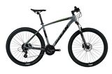 BİSAN MTX 7300 ERKEK DAĞ BİSİKLETİ 48CM HD 29 JANT 24 VİTES METALİK GRİ YEŞİL