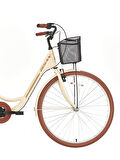 BİSAN SORRENTO ŞEHİR BİSİKLETİ 44 CM V 26 JANT 3 VİTES KREM GOLD