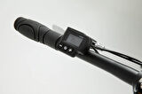 BİSAN E-FOLDING F2  ELEKTRİKLİ KATLANIR BİSİKLET 43 CM DİSK FREN 20 JANT 7 VİTES MAT SİYAH SARI