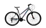 BİSAN ATHENA DAĞ BİSİKLETİ 43 CM V 26 JANT 21 VİTES METALİK GRİ MAVİ - MOR