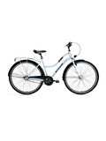 BİSAN BELLA-24 KADIN ŞEHİR BİSİKLETİ 42CM V 26 JANT 3 VİTES BUZ MAVİ SİYAH