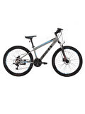 BİSAN COOPER DAĞ BİSİKLETİ 37 CM MD 27.5 JANT 21 VİTES AÇIK GRİ MAVİ