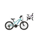 BİSAN KDX 2500-V-25 KIZ ÇOCUK BİSİKLETİ 28CM V 20 JANT 21 VİTES METALİK MOR PEMBE BEYAZ