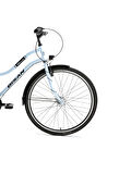 BİSAN BELLA ŞEHİR BİSİKLETİ 42 CM V 26 JANT 3 VİTES BUZ MAVİ SİYAH