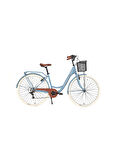 BİSAN SORRENTO-S ŞEHİR BİSİKLETİ 44 CM V 26 JANT 7 VİTES BEBEK MAVİSİ SİLVER