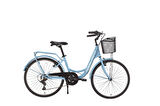 BİSAN SORRENTO ŞEHİR BİSİKLETİ 36 CM V 24 JANT 3 VİTES BEBEK MAVİSİ BEYAZ