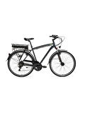 BİSAN COMET ELEKTRİKLİ BİSİKLET 48 CM V 26 JANT 21 VİTES PARLAK GRİ SARI