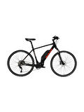 BİSAN E-TREKKİNG ELEKTRİKLİ BİSİKLET 53 CM DİSK FREN 700C JANT 10 VİTES MAT SİYAH KIRMIZI