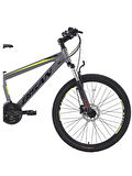BİSAN COOPER DAĞ BİSİKLETİ 37 CM HD 27.5 JANT 21 VİTES FÜME SİYAH SARI