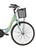 BİSAN SORRENTO ŞEHİR BİSİKLETİ 36 CM V 24 JANT 3 VİTES ÇAĞLA YEŞİLİ SARI