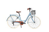 BİSAN SORRENTO ŞEHİR BİSİKLETİ 44 CM V 28 JANT 3 VİTES BEBEK MAVİSİ SİLVER