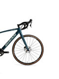BİSAN REACTİVE YOL BİSİKLETİ 54 CM DİSK FREN 700C JANT 11 VİTES MAT PETROL YEŞİLİ KREM
